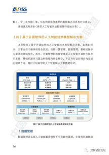 中國人工智能開源軟件發展白皮書2018及解讀 人工智能應用軟件開發實踐指南